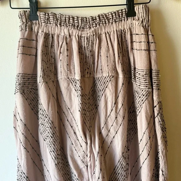 FREE PEOPLE Once Upon Yarn Dye Boho Harem Ankle Pants in Keepsake Lilac Size XS - Picture 9 of 11
